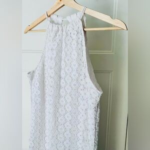 a new day White Lace Formal Dress
